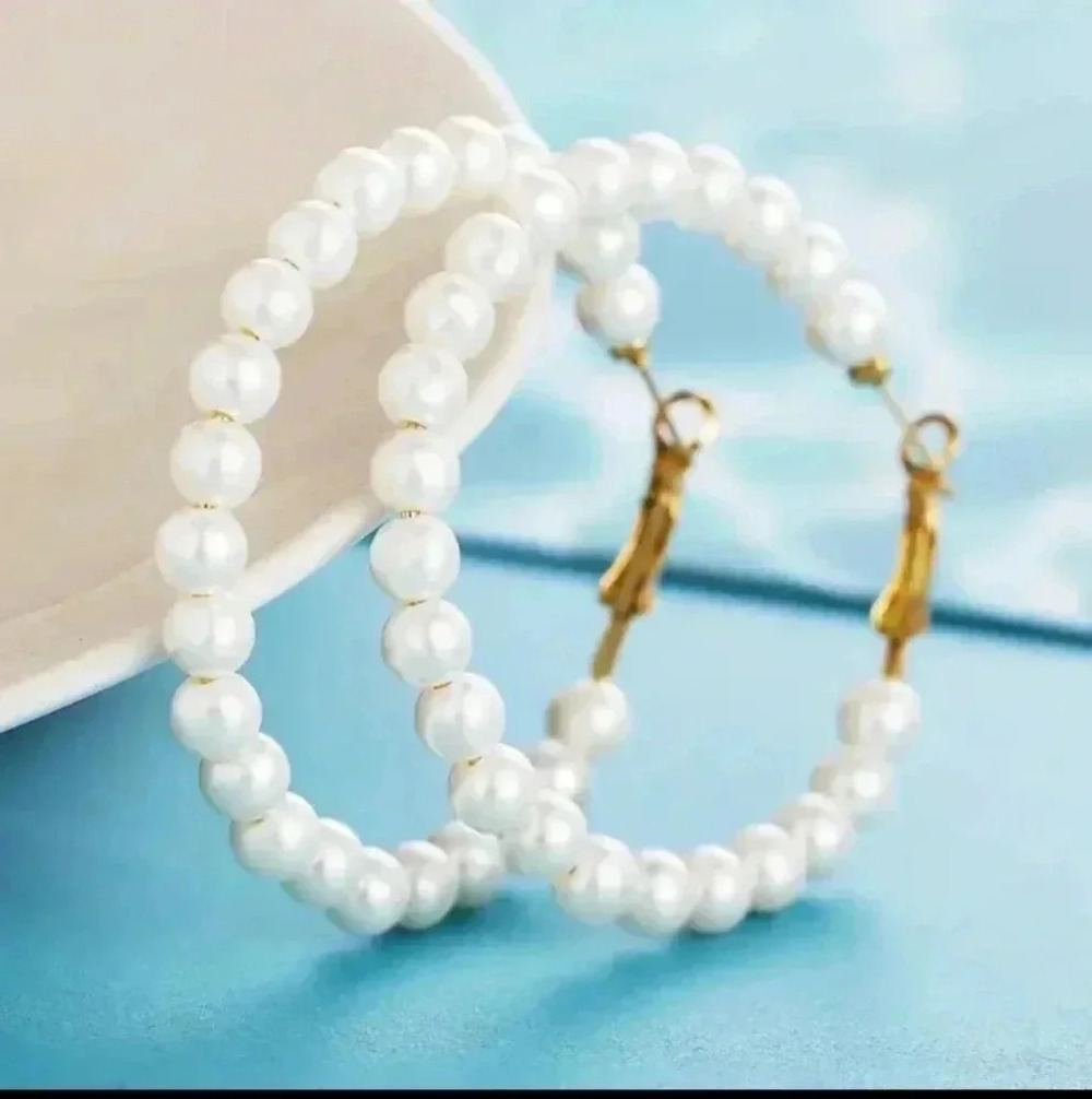 Collectors choice pearl earrings..NWT - Picture 3 of 4